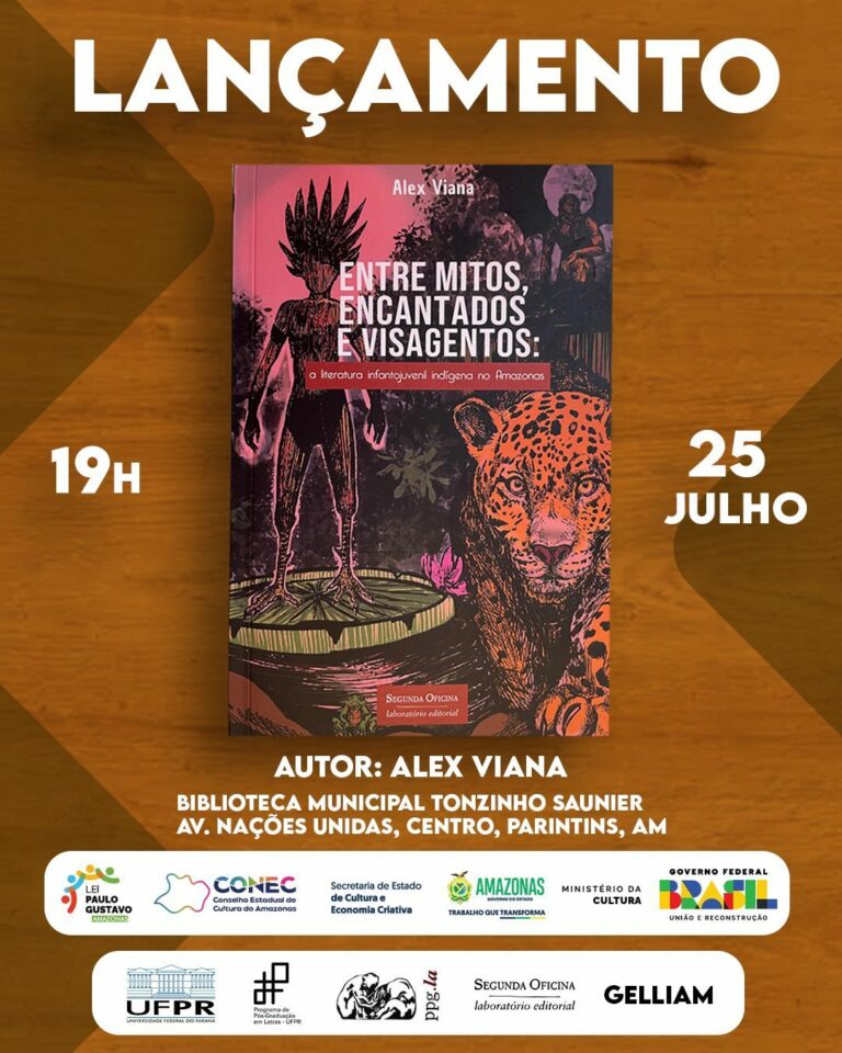 ‘Entre Mitos, Encantados e Visagentos’: Obra reúne histórias e reflexões sobre produção literária indígena no Amazonas