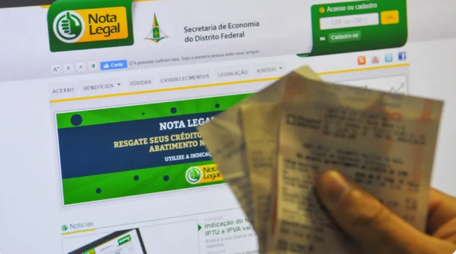 Prazo final para indicar conta no Nota Legal é nesta sexta-feira (4)