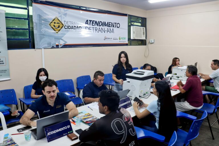 Governo Presente: Detran-AM registra 170 atendimentos neste sábado