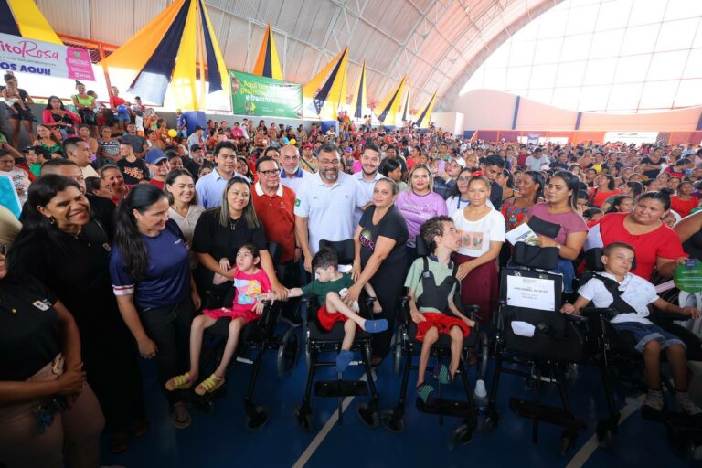 Governador Wilson Lima inaugura Serviço de Apoio à Mulher, Idoso e Criança e investe mais de R$ 2,5 milhões nos setores social e primário em Coari
