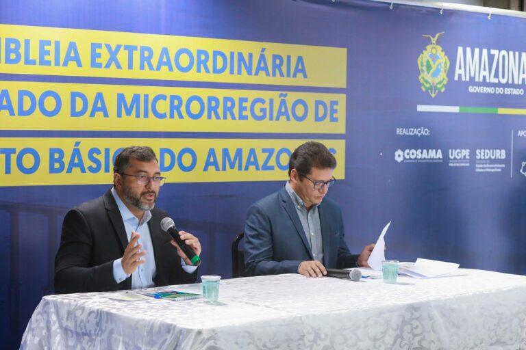 Marco histórico: Governo do Amazonas instala a Microrregião de Saneamento Básico