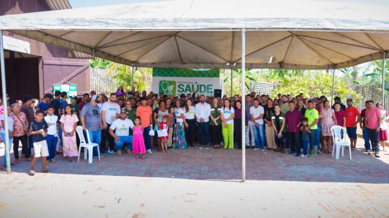Governo do Acre leva Programa Saúde na Floresta para a comunidade da Floresta Estadual do Afluente do Jurupari