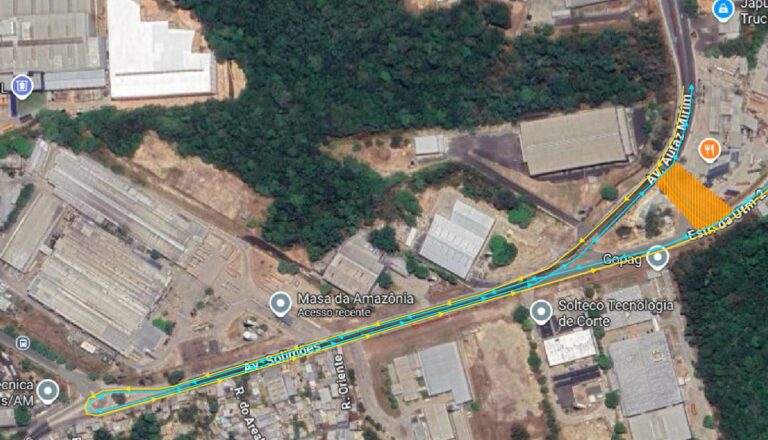 Tráfego na alça Solimões e Autaz Mirim será desviado para obras do gasoduto UTE Manaus 1