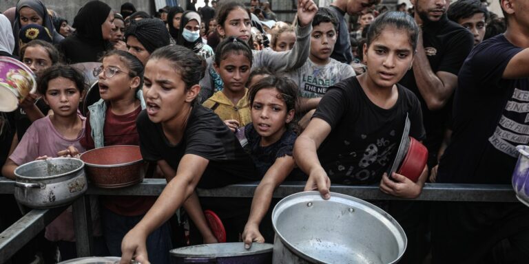 Desnutrição infantil em Gaza atinge novo recorde em agosto, diz Unicef