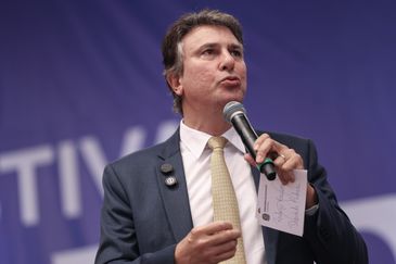 Brasília (DF), 07/10/2025 – Ministro da educação, Camilo Santana, participa da  5ª Semana Nacional da Educação Profissional e Tecnológica (5ª SNEPT) e o Festival Curicaca começam hoje.
Foto: José Cruz/Agência Brasil