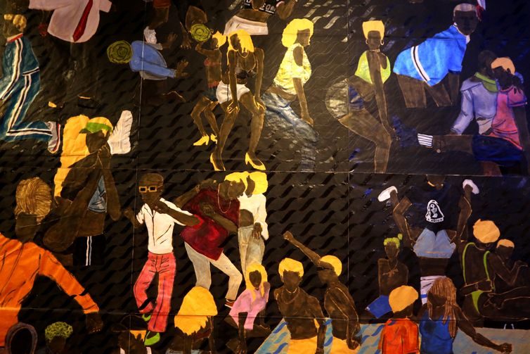 Tânia Rêgo/Agência Brasil Rio de Janeiro (RJ), 29/09/2023 - Exposição “FUNK: Um grito de ousadia e liberdade”, no Museu de Arte do Rio (MAR), região portuária da cidade. Foto:Tânia Rêgo/Agência Brasil