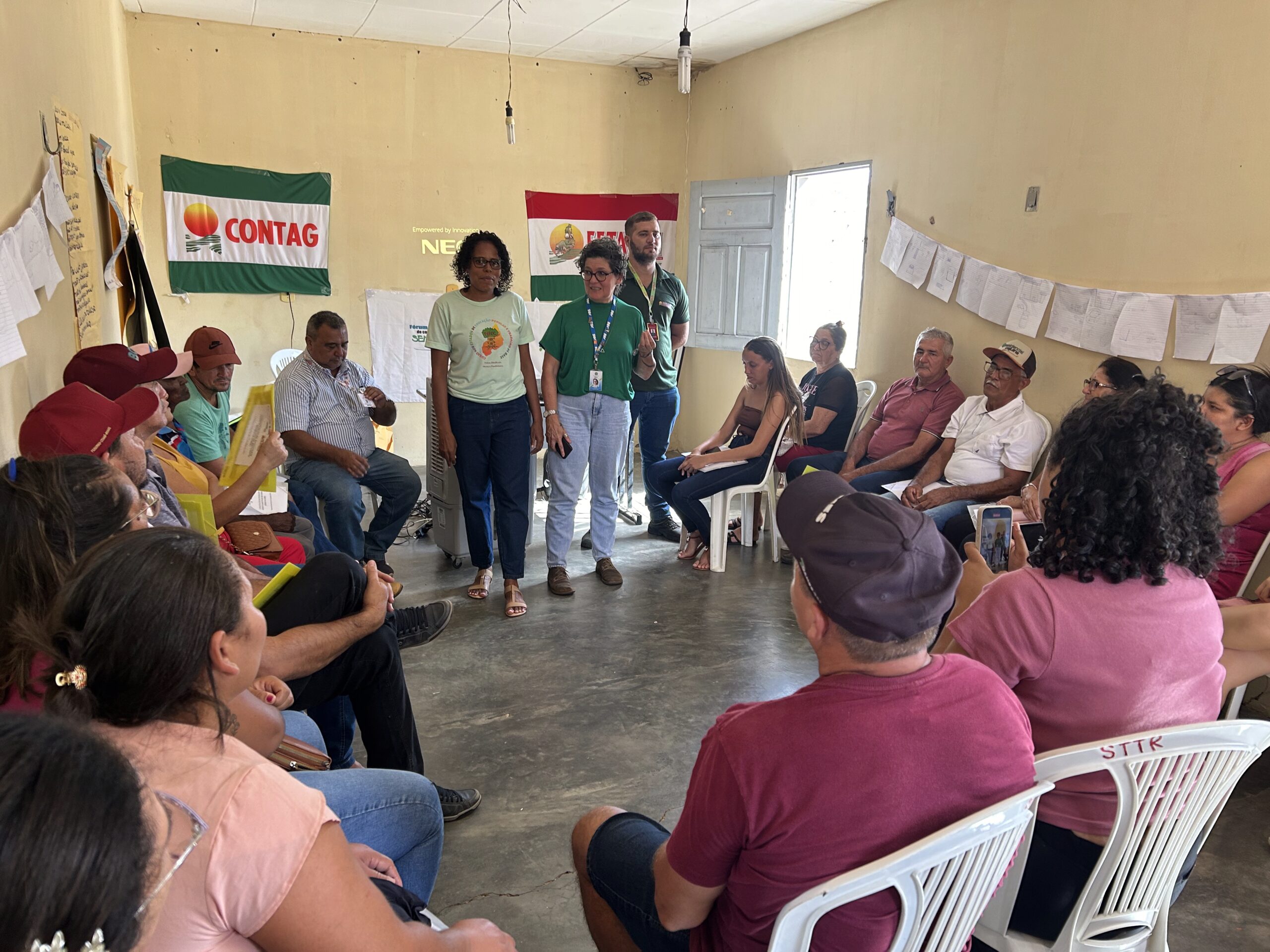 Curso de gestão de recursos hídricos para beneficiados com cisternas