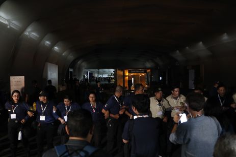 Bruno Peres/Agência Brasil. BELÉM - 20/11/2025 -Incêndio em pavilhão da COP30. Foto: Bruno Peres/Agência Brasil.