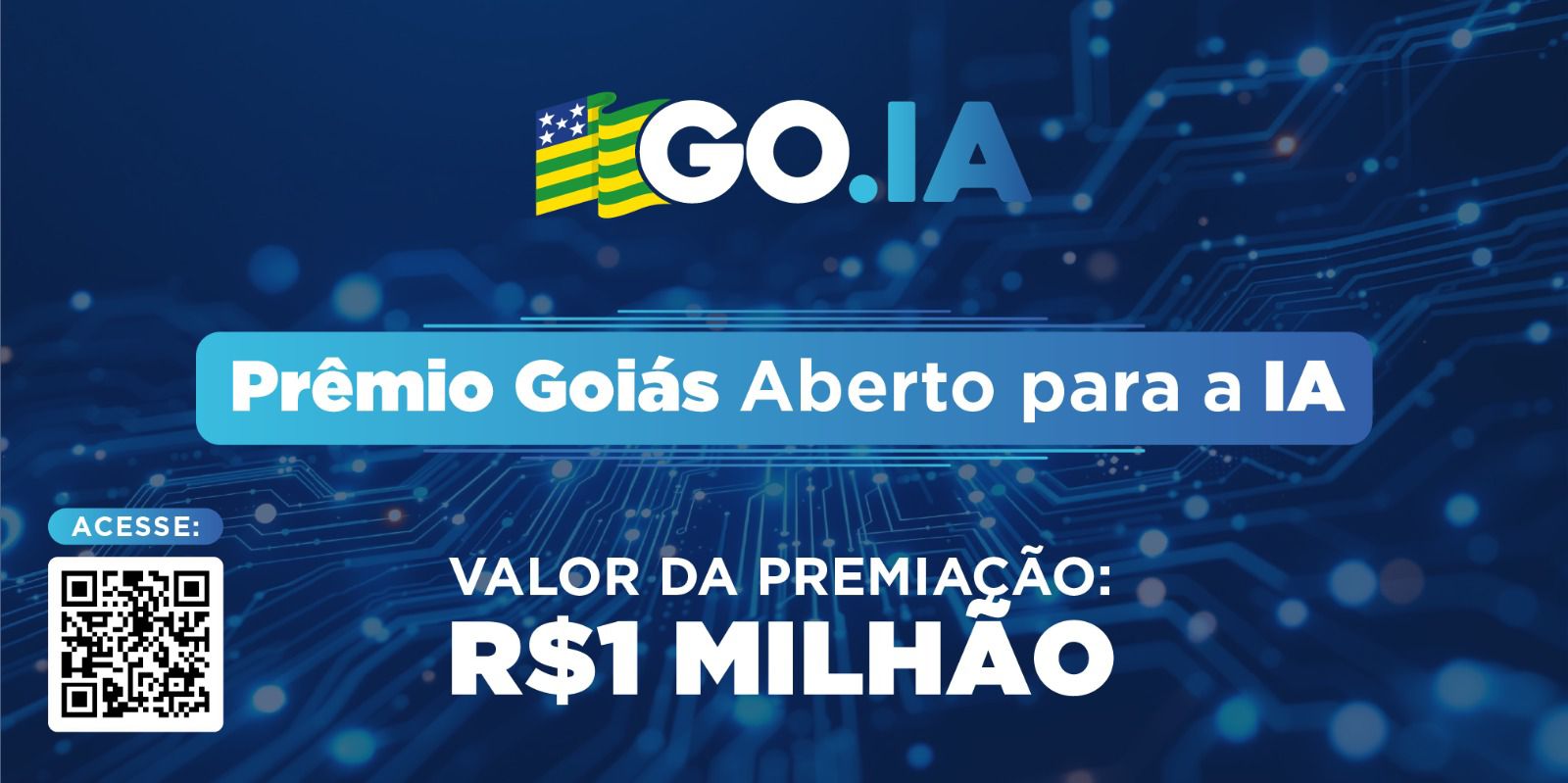  Goiás lança prêmio de R$ 1 milhão durante Etos.IA e Campus Party