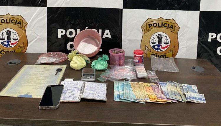 INVESTIGAÇÕES SOBRE HOMICÍDIO LEVAM POLÍCIA CIVIL A PRENDER EM FLAGRANTE HOMEM POR TRÁFICO DE DROGAS EM AÇAILÂNDIA