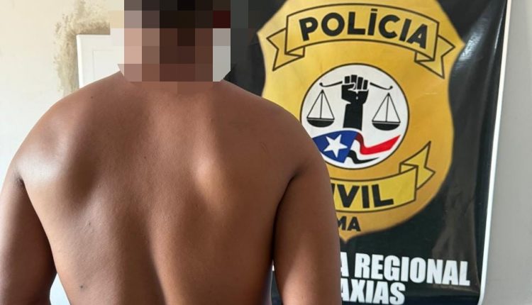 POLÍCIA CIVIL PRENDE EM CAXIAS HOMEM CONDENADO POR ROUBO A CONSTRUTORA