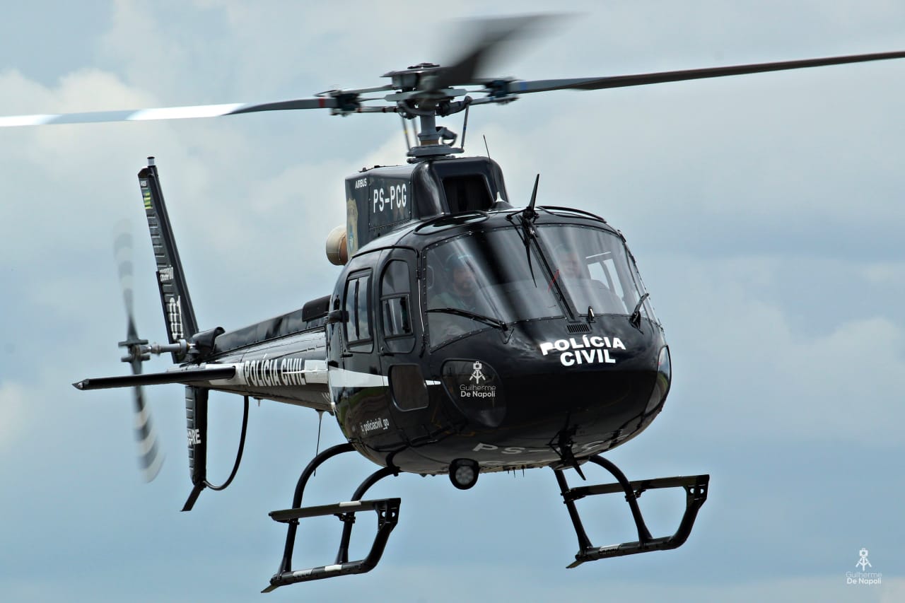 Novo helicóptero da Polícia CiviL