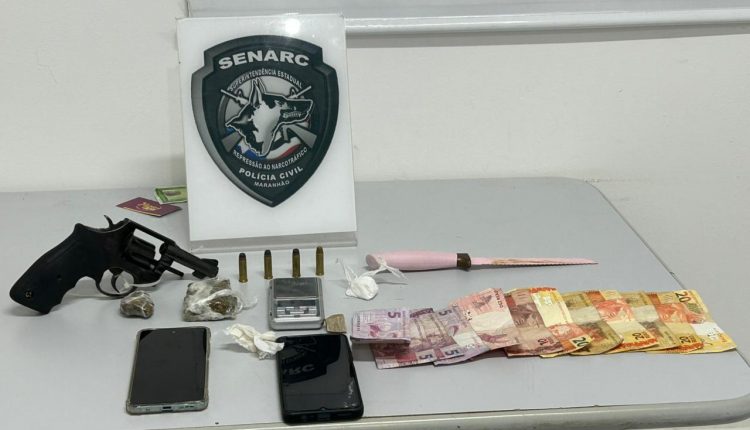 POLÍCIA CIVIL PRENDE HOMEM POR TRÁFICO DE DROGAS NA CAPITAL