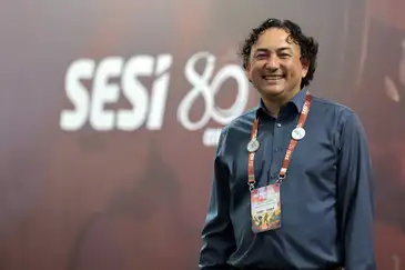 São Paulo (SP), 05/03/2026 - Presidente do Conselho Nacional do SESI, Fausto Augusto Jr., na abertura do Festival SESI de Educação e Campeonato Nacional de Robótica, no prédio da Bienal de São Paulo. Foto: Paulo Pinto/Agencia Brasil