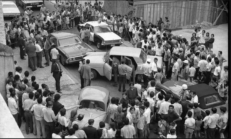 Brasília (DF),  02/04/2026 - Local do sequestro do embaixador Suíço, em dezembro de 1970.
Foto: Podcast Perdas e Danos.