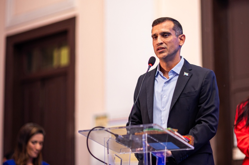 O titular da Sedigi, Sergio Cavalcante, enfatizou participação dos maceioenses nas ações da Prefeitura. Foto: Itawi Albuquerque/Secom Maceió