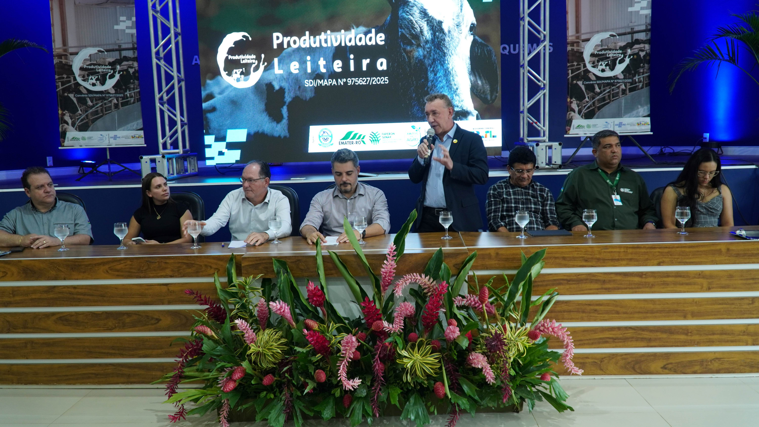 Edson Lemos destaca foco no produtor familiar durante lançamento do projeto.