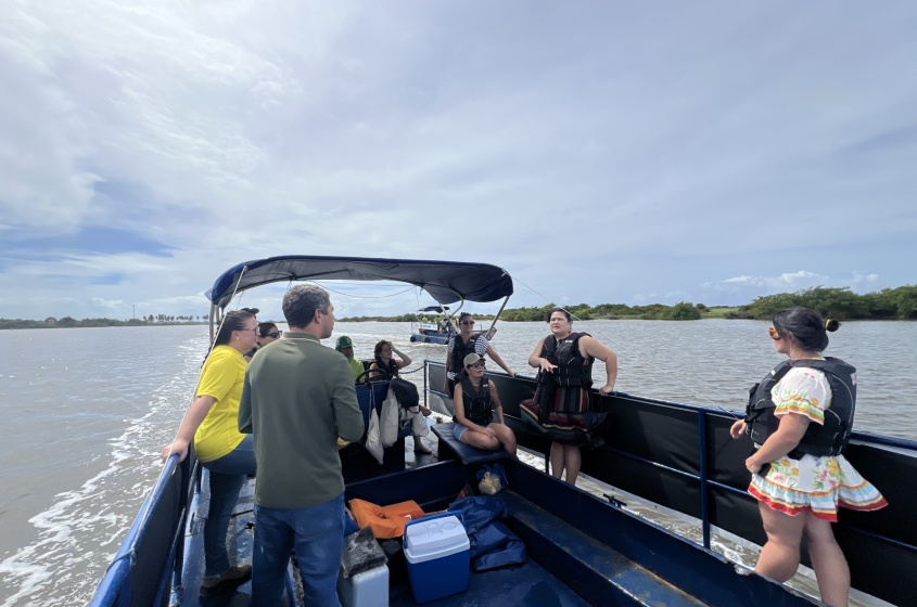 Visita técnica ao Ecoboat. Foto: Ascom Alurb