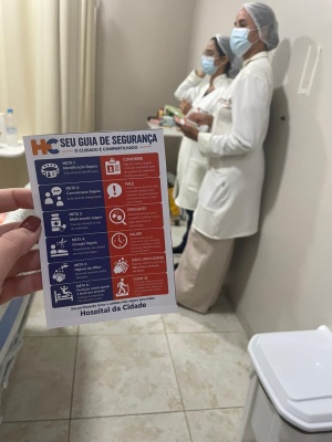 Iniciativa reuniu ações educativas, treinamentos e atividades de conscientização. Foto: Hospital da Cidade