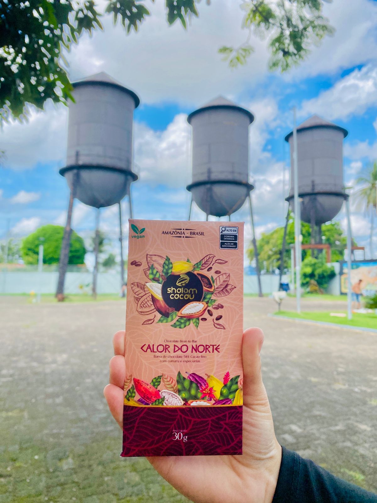 Inspirados em sabores amazônicos, os chocolates autorais da Shalom Cacau unem identidade regional, produção artesanal e experiências afetivas.