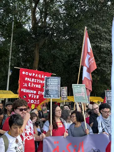 São Paulo (SP), 16/05/2026 - Cordão da Mentira faz ato na Paulista para lembrar Crimes de Maio e cobrar por justiça. Foto: Elaine Cruz/Agência Brasil