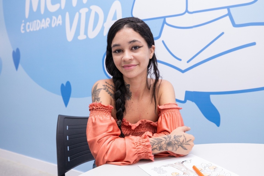 Pollyana encontrou apoio para seus sonhos e luta contra a dependência. Foto: Victor Vercant/Secom Maceió