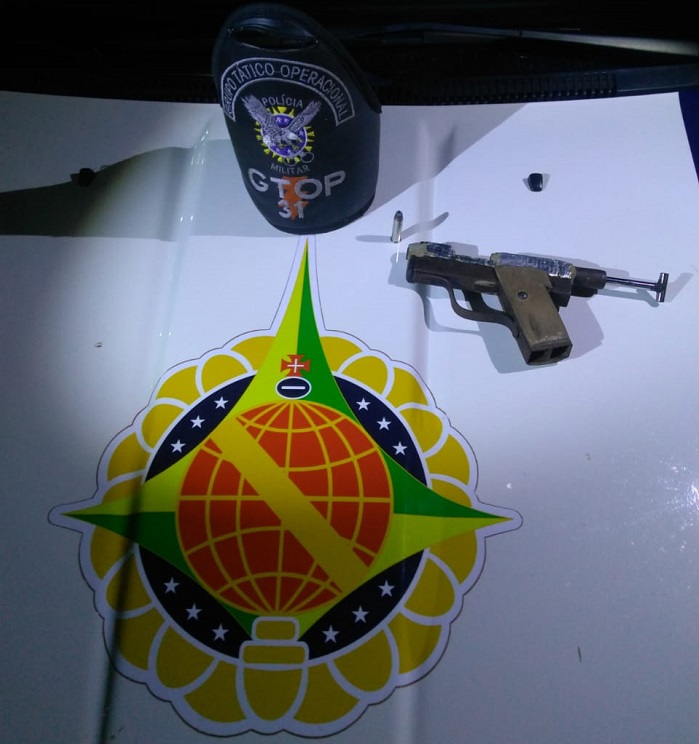 PMDF apreende menor de idade com arma de fogo de fabricação artesanal em Samambaia