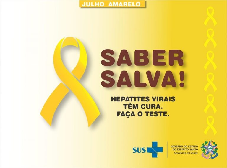 Julho Amarelo: Sesa inicia campanha de conscientização sobre hepatites virais