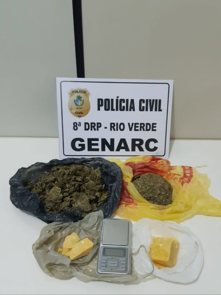 Adolescente é apreendido suspeito de comercializar drogas em Rio Verde