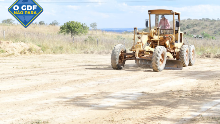 GDF Presente recupera 23 quilômetros de estrada em Samambaia