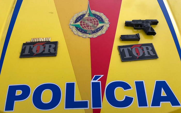 PMDF prende um homem por porte ilegal de arma de fogo no Paranoá