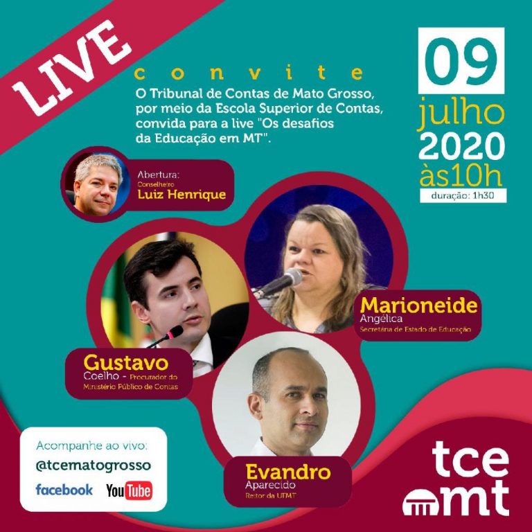 Seduc debate “Os desafios da educação em MT” com o TCE e UFMT