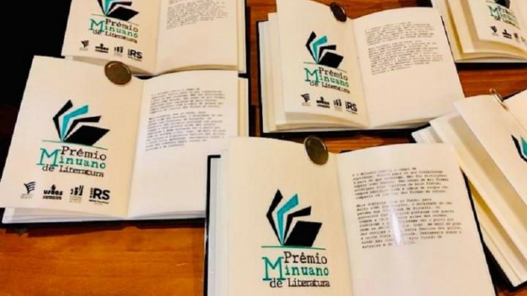Inscrições para Prêmio Minuano de Literatura terminam na quarta-feira