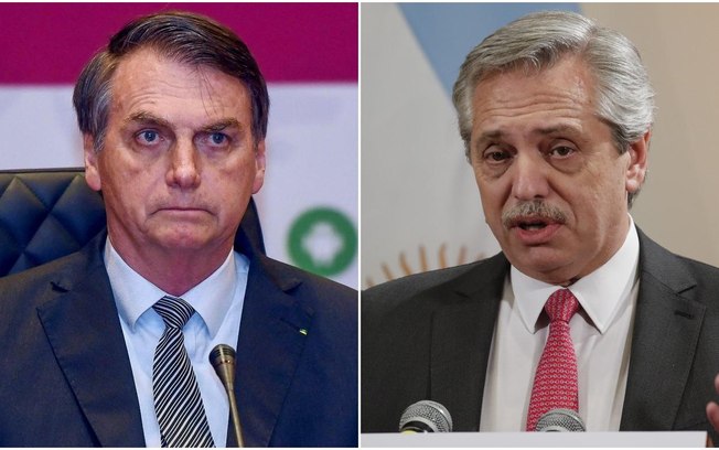Fernandéz faz carta para Bolsonaro desejando uma rápida recuperação