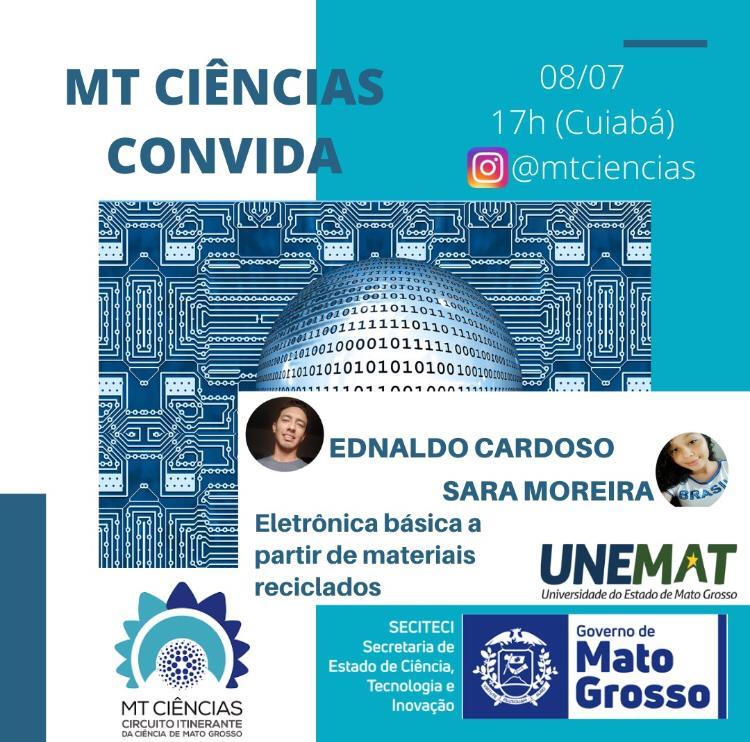 Seciteci realiza live com universitários que criaram projetos para reciclagem de lixos eletrônicos