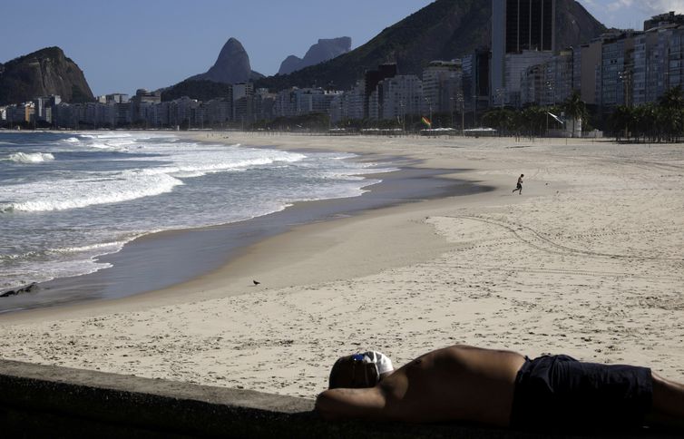 Rio mantém proibição de permanência na areia das praias