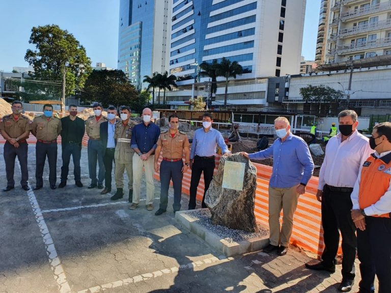 Governo do Estado lança pedra fundamental do Centro de Inteligência da Defesa Civil