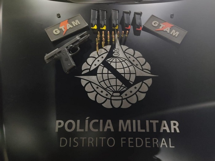 PMDF prende homem que disparou arma de fogo em Ceilândia