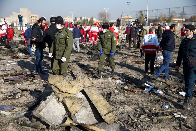Irã: sequência de erros causou queda de avião ucraniano