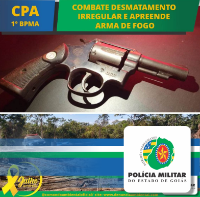 PMGO no combate ao desmatamento irregular