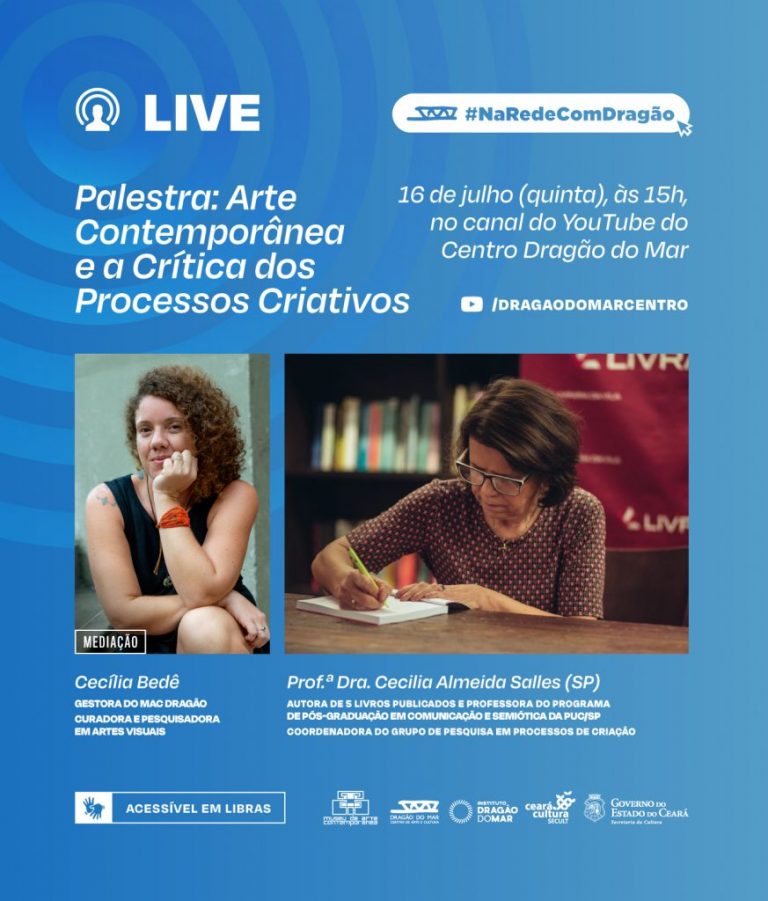 MAC Dragão: Cecília Almeida Salles palestra sobre crítica de processo criativo em arte contemporânea