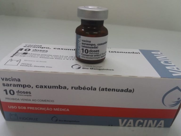 Vacinação indiscriminada contra o sarampo é prorrogada para público de 20 a 49 anos