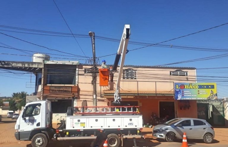 Rua 3 de Vicente Pires ganha 115 lâmpadas de LED