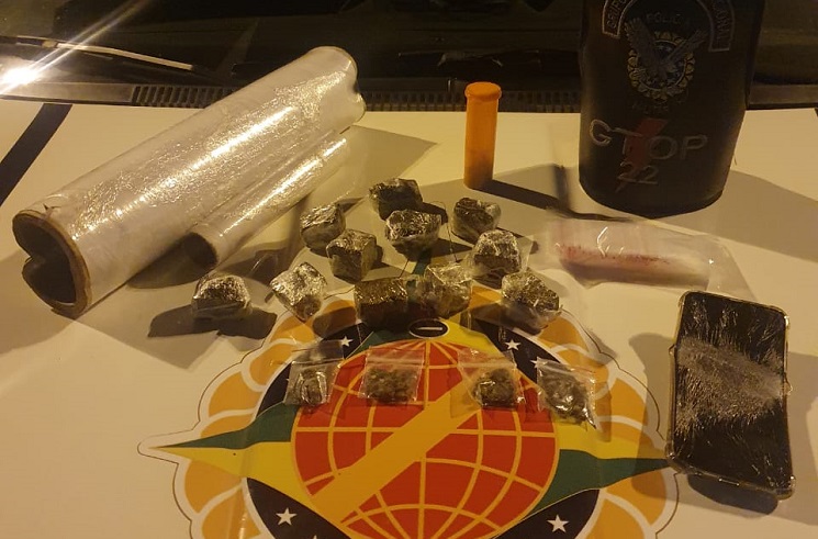 PMDF prende suspeito por tráfico em Taguatinga