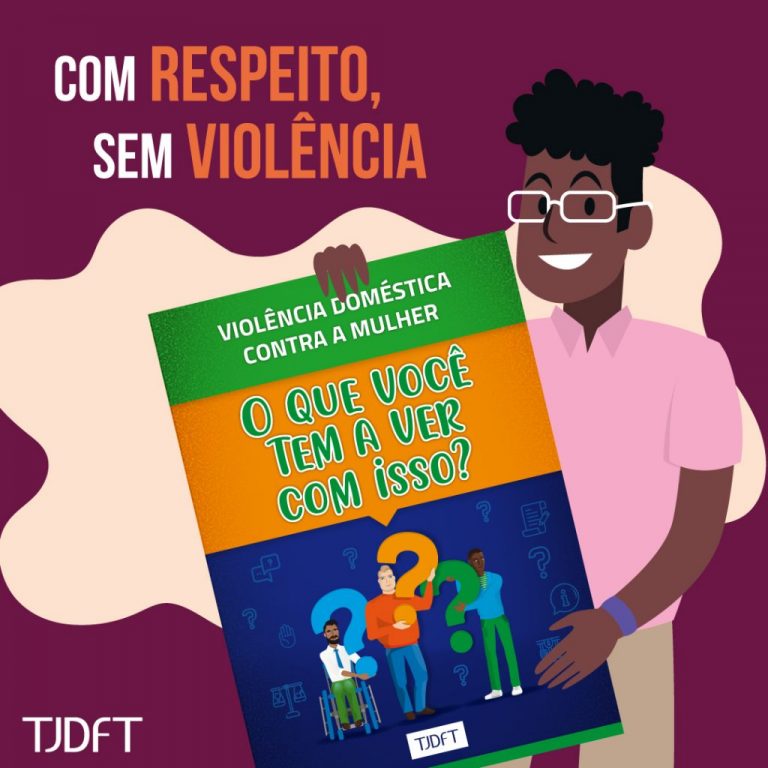 Violência doméstica: TJDFT lança cartilha para homens