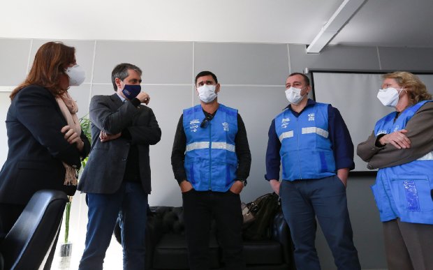 Coronavírus em SC: Em visita a Florianópolis, secretário do Ministério da Saúde garante entrega de medicamentos do kit intubação