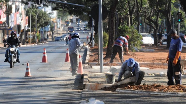 Obras avançam em mais uma etapa de revitalização da W3 Sul