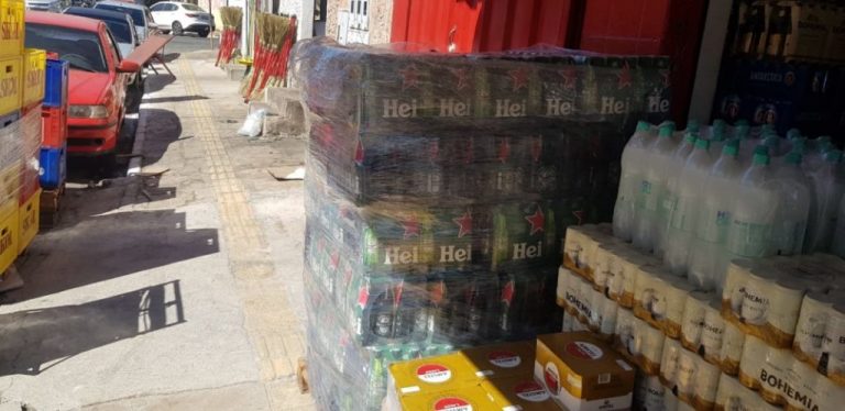 Milhares de cervejas sem nota fiscal são apreendidas em operação da Polícia Civil com a Secretaria da Economia