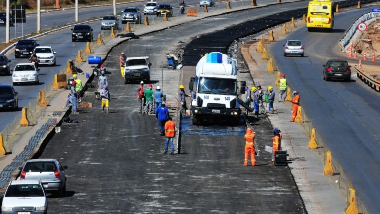 Obras do BRT-Sul têm 30% de trecho executado