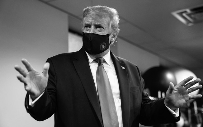 Após renegar equipamento, Trump afirma que uso de máscara é ato patriota